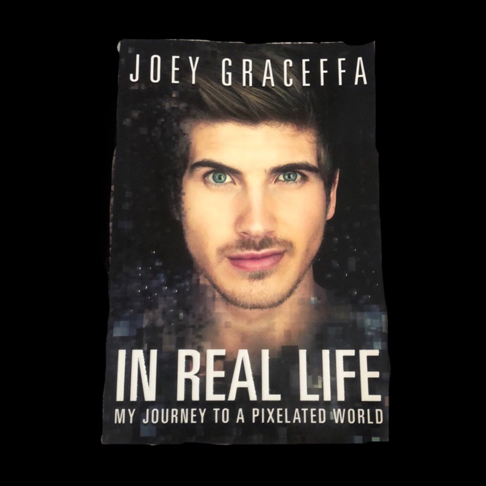 Joey Graceffa vintage 2015 “In Real Life” book